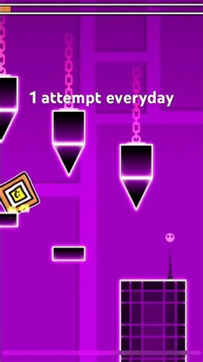 1 attempt on GD randomizer everyday until I beat it again