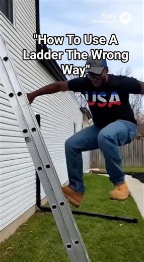 "How To Use A Ladder " #recommended #ladder #tools