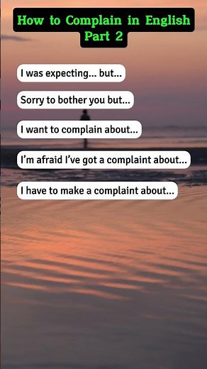 Master these 8 complaint phrases #EnglishLessons #Shorts #LearnEnglish