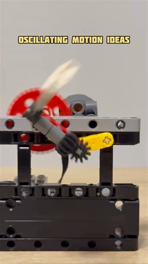 10K views · 38 reactions | Oscillating Motion Ideas #mechanism #lego #legotechnic #mechanical #engineering #oscillating | Bricks Master Builders | Facebook