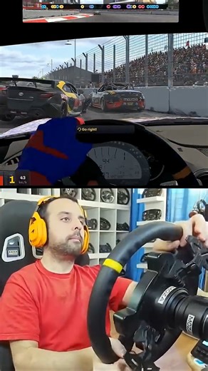 En USA, izquierda es derecha #iRacing #shorts