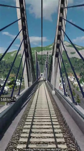 High-Speed Train Experience in Transport Fever 2