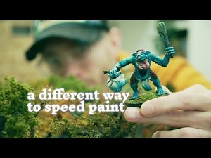 speed painting (a troll) in a different way