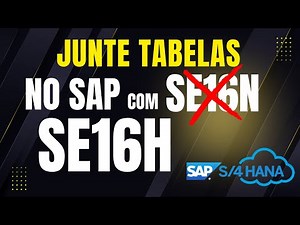 SE16H - How to join tables (create joins) and query data in SAP (evolution of SE16 and SE16N in SAP)