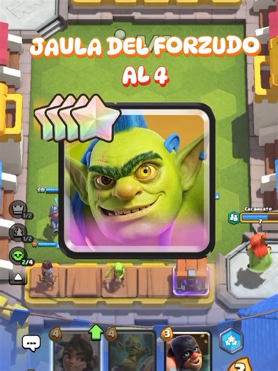Jaula del Forzudo al 4 en Clash Royale: cómo usarla y combinarla
