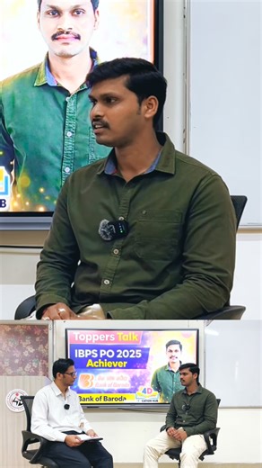 4D Education Hub | IBPS PO 2025 Achiever Toppers Talk | M Vicky | Instagram