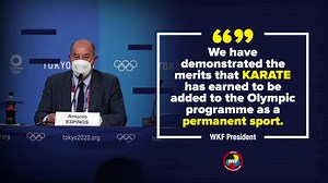 WKF today appealed for continuity of Karate in the Olympic programme FULL STORY 👉 https://bit.ly/Karate_Olympic_Programme | World Karate Federation