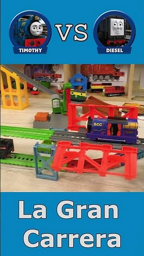 Timothy vs Diesel - La Gran Carrera - Thomas y sus Amigos en Español