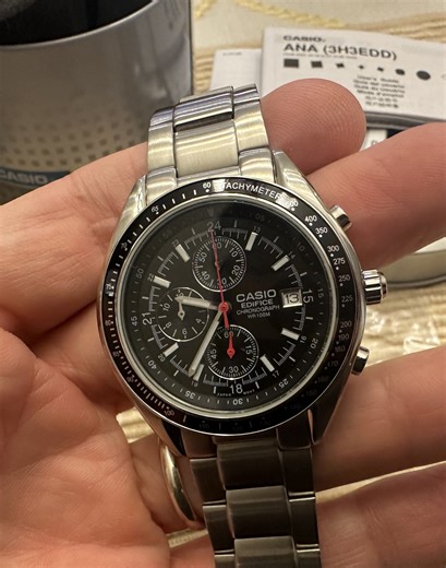 Casio Edifice EF-503D Chronograph