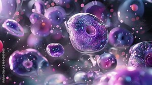 The formation of large lipid droplets within stressed cells a result of increased ERmediated lipid metabolism.