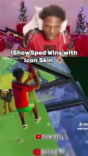 IShowSpeed Wins with NEW SKIN 😭