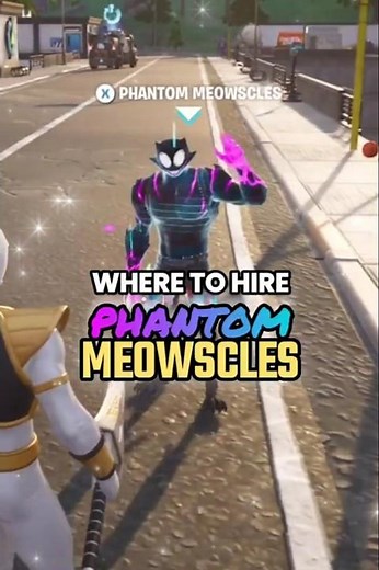 Where to Find and Hire PHANTOM MEOWSCLES in Fortnite Fortnitemares (Chapter 6 Season 4)
