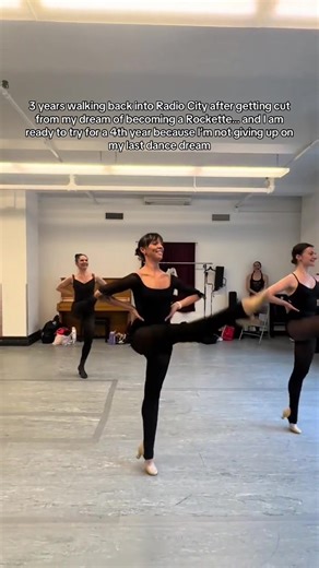 Fourth Year Auditioning for the Rockettes