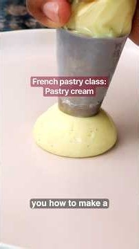 Vanilla pastry cream recipe