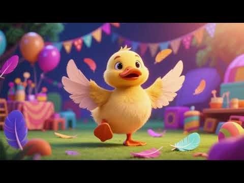 Duckling’s Feather Flap Fiesta 🐥🎉 | Fun Dance Song for Kids