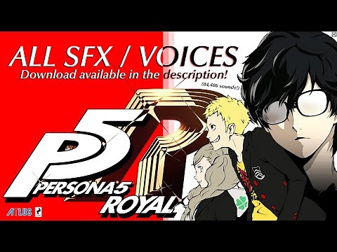 All P5R Sound Effects Download
