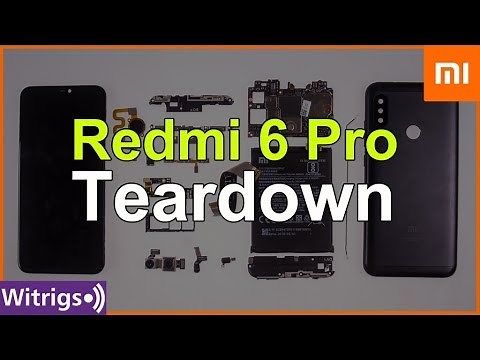 Redmi 6 Pro Teardown | Disassembly