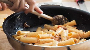 Roman-style rigatoni alla Gricia