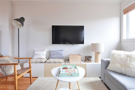 This Easy IKEA Hack Creates a Luxe-Looking Media Console