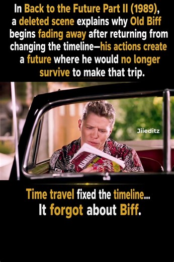 The Deleted Scene That Explains Old Biff's Death! 😱 #BackToTheFuture