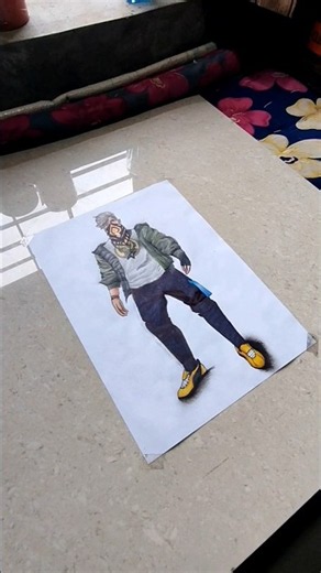 🔥 Free Fire Character Drawing 🎨 | Amazing Hand Drawing ✍️ | Easy Drawing Art #shorts#viral#trending
