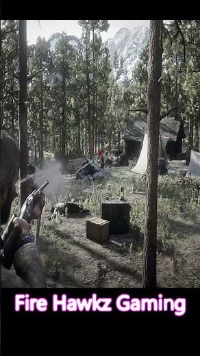 Epic RDR2 Shootout 🔥 | Outlaw vs Lawmen | Red Dead Redemption 2 #shorts