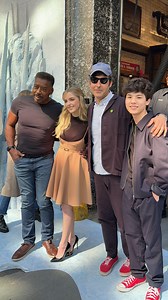 15K views · 113 reactions | @ghostbusters cast: Mckenna Grace, Logan Kim and Ernie Hudson with director Gil Kenan surprising fans at @officialghostbustershq ❤️ Celebrations will continue today at the HQ until 5pm #ghostbusters #ghostbustersfrozenempire | New York Mickey | Facebook