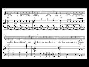 Poor Jack - The Nightmare Before Christmas - Danny Elfman (Piano accompaniment)