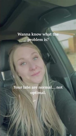 This is something I see all the time with women trying to conceive! They’ve already done blood work