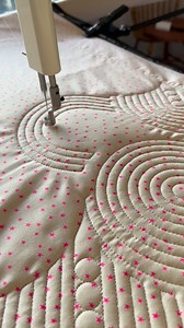 •Echoed Clam Jam• digital panto available at www.sewshabbypantos.com | Sew Shabby Quilting