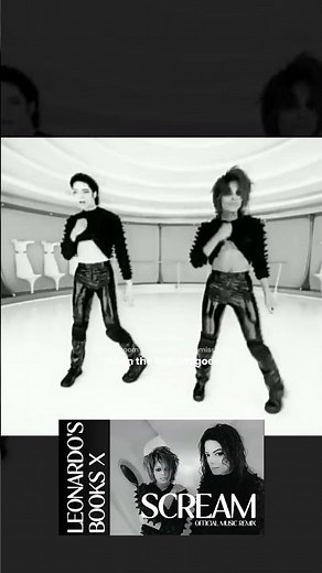 JANET & MICHAEL JACKSON | SCREAM ORIGINAL OFFICIAL VIDE0 X LEONARDOS BOOKS #scream #michaeljackson