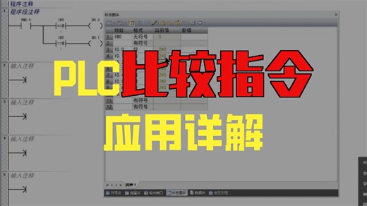西门子PLC比较指令的应用