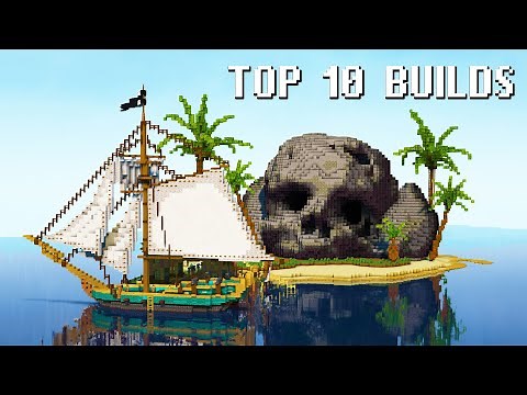 Minecraft Top 10 Builds of 2024
