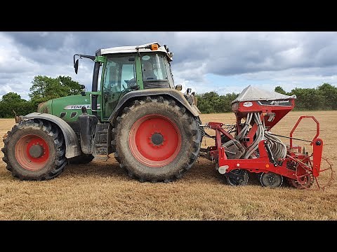 Direct Drilling Grass Seed and the Big Surprise has Arrived