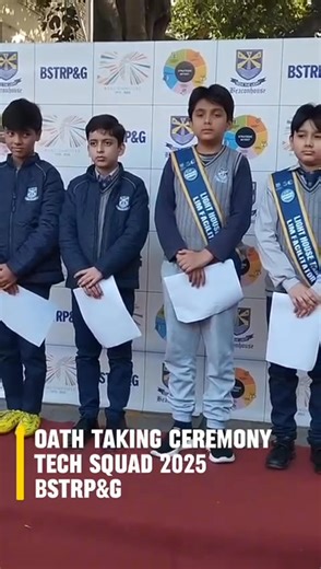 The Tech Squad Oath Ceremony marked the beginning of a meaningful...