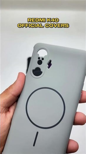 "Redmi K40 Official Silicone Case Review - Original Quality & Feel