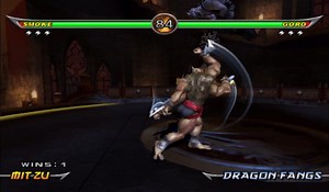 MK Armageddon match - Smoke vs Goro