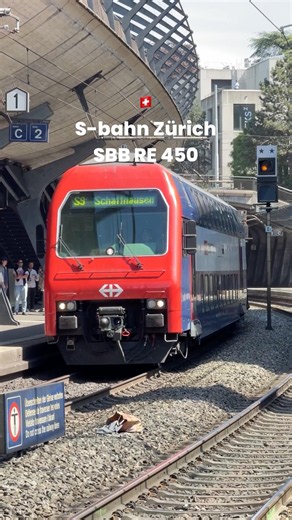 🇨🇭 S-bahn Züge in Zürich | SBB - Suburban Trains in Zurich | Switzerland SBB RE 450 #sbb #train