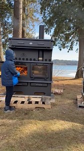 If your stove can’t survive a power outage, is it really a stove?🔥 Ours keeps cooking when the world goes dark. 💬 Tag someone who needs this in their life. Drop #cuisiniere in the comments for more info. #wood #fire #family #boys #homestead #lifehack #tips #lifestyle | Cookstove Queen