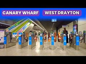 Elizabeth Line First Person Journey: Canary Wharf to West Drayton