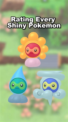 SHINY Castform Rating Every Shiny Pokemon #pokemon #shinypokemon