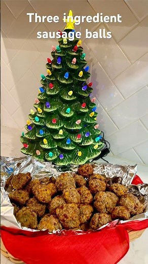 3 ingredient sausage balls