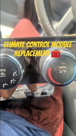 Dodge Avenger Climate Control Module Replacement🧰 #fyp #viral #cars #mechanic #mechaniclife #v8 #ac