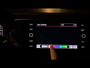 Jak zmienić kolory świateł wewnętrznych w Volkswagenie T-Roc - Tiguan