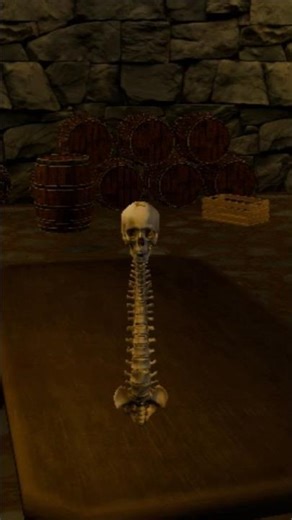 cellar/dungeon scene test ps1 style graphics