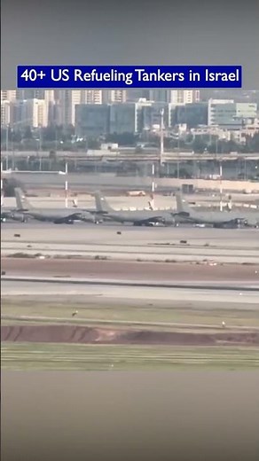 Massive USAF Refueling Fleet Spotted at Ben Gurion Airport!!