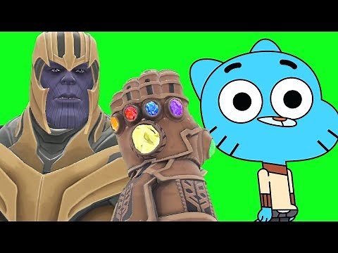 Can Thanos' INFINITY GAUNTLET Kill GUMBALL from The Amazing World of Gumball in Gmod?