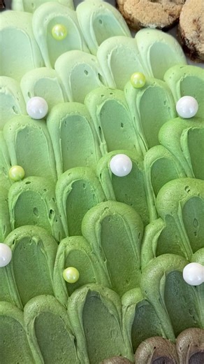 Noco Cookie Cakes on Instagram: "for all of my ✨visual✨ learners #cookiebites #buttercreamboard #chocolatechipcookies"
