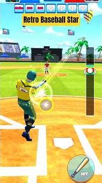 Retro Baseball Star Gameplay walkthrough #baseball