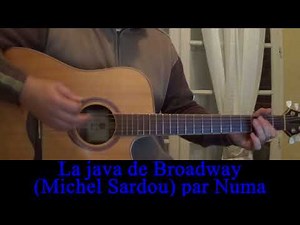 La java de Broadway (Michel Sardou reprise guitare voix Louane dans la famille Bellier 1977